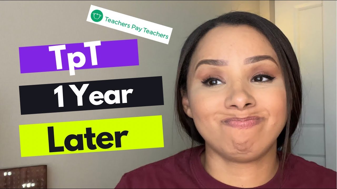 1 year on Teachers Pay Teachers - Income Report