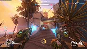 Overwatch CTF: Raptor goes 10 and 2 on Tracer w/ Score Board for damage done