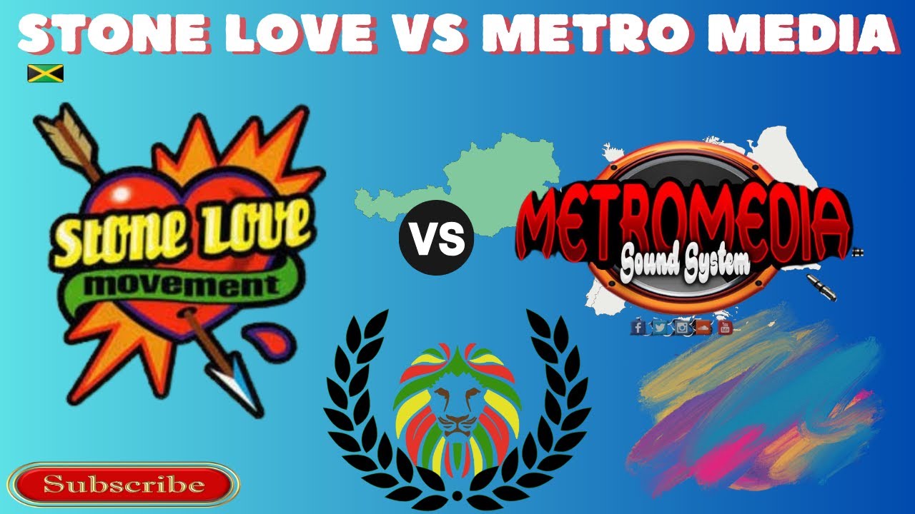 STONE LOVE vs. METRO MEDIA | Shabba Ranks LIVE!!! 1990 | MC Bagga Brown! R.I.P.