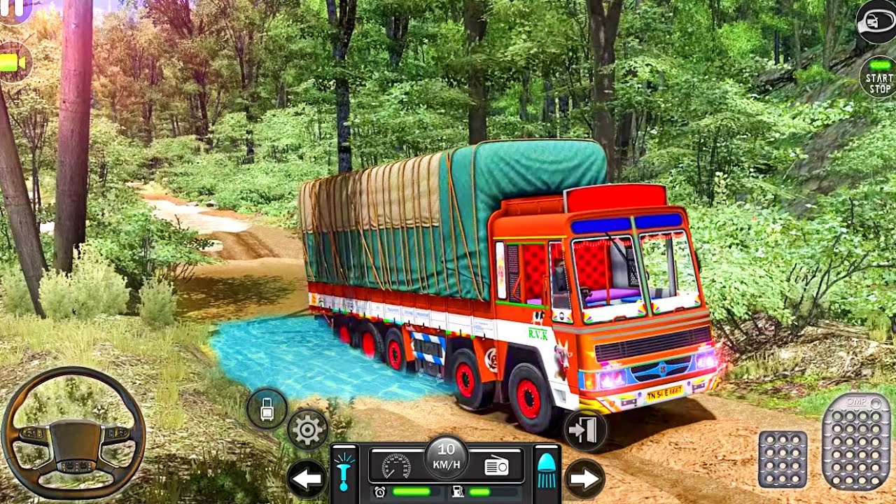 Indian Truck Simulator : Truck Cargo Games 2021 - Best Android IOS Gameplay