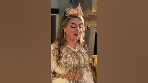 كجاتكم #العروس😍 الله يجعل كلشي مبارك ومسعود🤲#عرس #مغربي