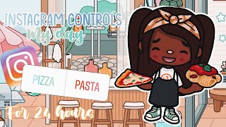 Instagram Controls My Day For 24 HOURS 🤯🤔🛍|| *WITH VOICE* 📢 || Toca Blossom