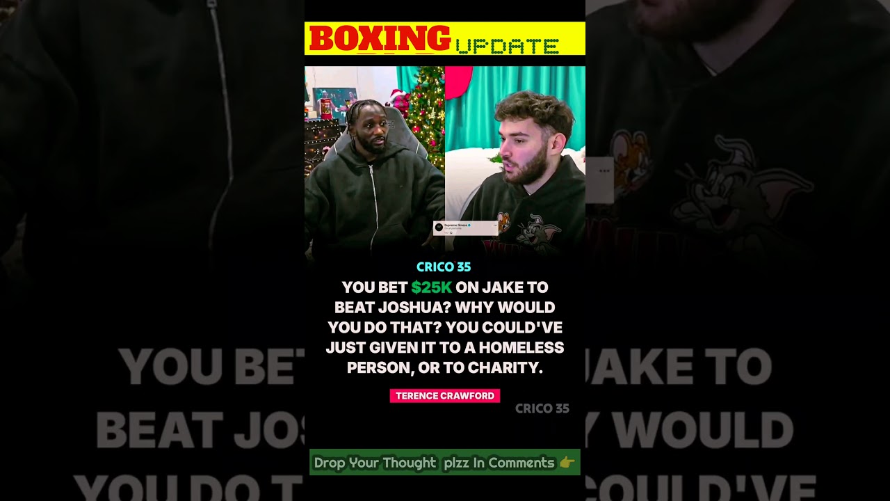 Ставить 25 000 долларов на победу Джейка над Джошуа — это безумие.