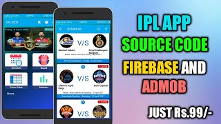 IPL 2021 Source code for sale just Rs.99/- |Full schedule,squads,teams data screenshot 5