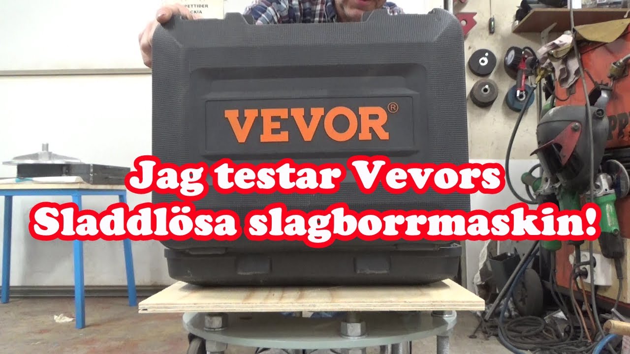Slagborrmaskin Vevor YouTube