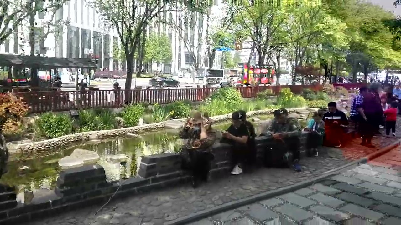 A park in Shanghai, China