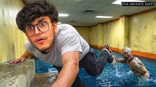 I was Cleaning the Pool but got Stuck in the Backrooms (Infinite Shift Horror)