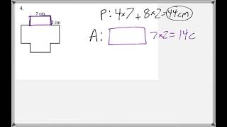Math 118 : 1.5 #4 (Mathematical Explorations Tutorial : Perimeter & Area)