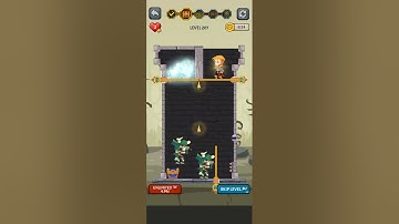 How to Loot - Pin Pull & Hero Rescue / Level 207 / Solution / Azura Global / Android iOS