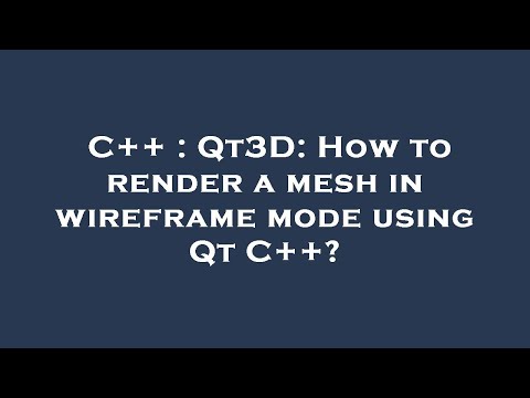 C++ : Qt3D: