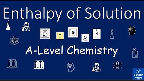 Enthalpy of Solution