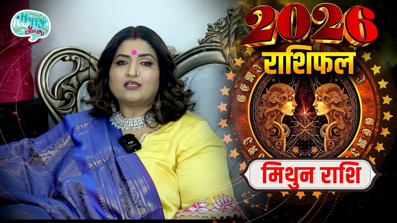 मिथुन राशि 2026 की महत्वपूर्ण भविष्यवाणी | Mithun Rashi 2026 | Gemini 2026 |Dr. Y Rakhi Astrologer