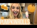 MY FAV FALL TREAT!! Pumpkin Rolls! | Rydel Lynch