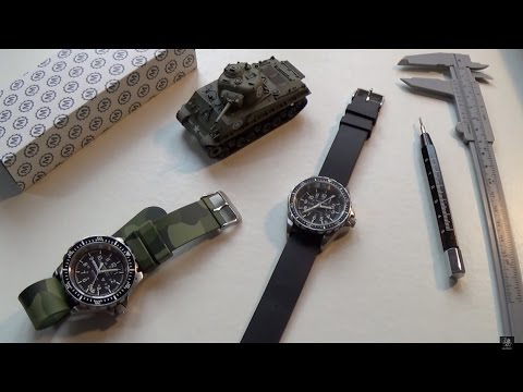 Genuine Military Watches - Marathon Diver Review & Comparison - Medium & GSAR Full Size Automatic