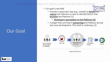 Flaky Testcases and Test results – Azeem Ahmad, LiU