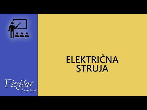 Video: Kroz šta teče električna struja?