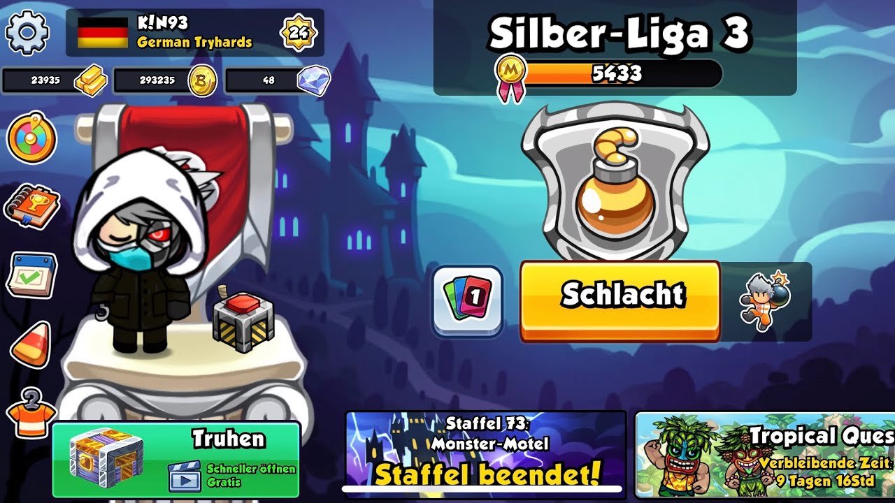 Bomber Friends Arena season 73 top 90 🇩🇪🏅