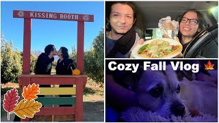 Halloween/Fall Vlog: Pumpkin Patch, Baking Cookies, and A Cozy Movie Night
