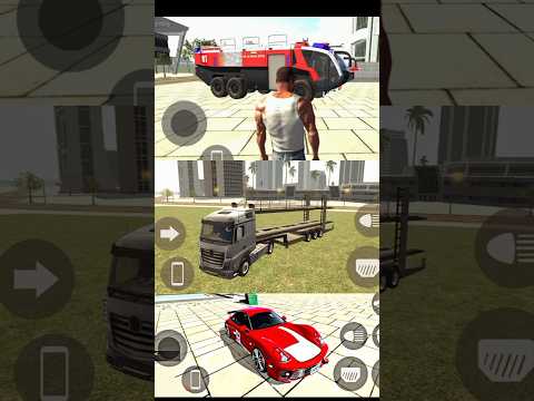 New Cheat Code 😱 of Indian Bike Driving 3D || Fire engine🔥 Truck Trolley #shorts #youtubeshorts