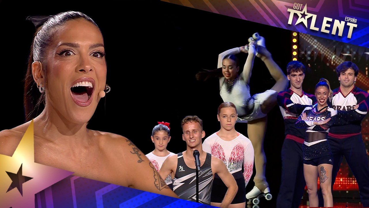 ACROBACIAS de infarto llenan el escenario de Got Talent | Audiciones 7 | Got Talent España 2026