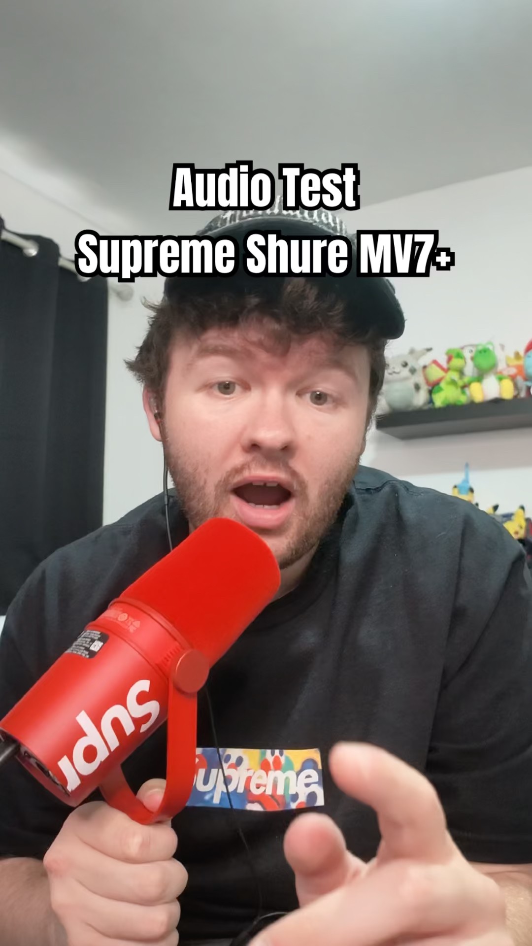 Supreme x Shure MV7+ Microphone Audio Test 🔉 - YouTube