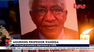 Prof Wandiga mourned by family and scholars, remembered for a pioneering role in higher education