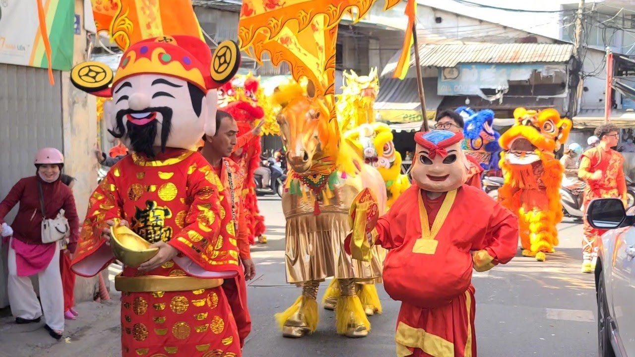 Full Show Đoàn NHƠN NGHĨA ĐƯỜNG múa Lân ở Đình PHONG PHÚ (Q.8) - MÚA LÂN 2026