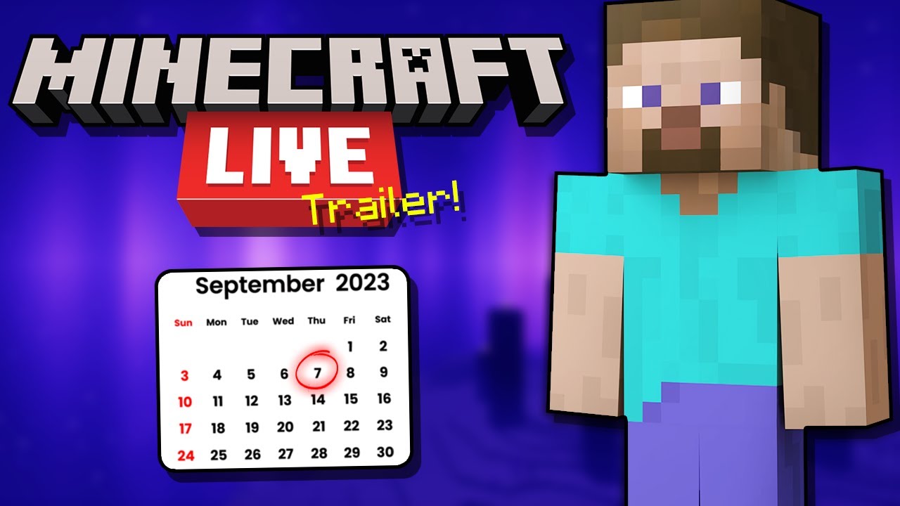 Everything you need to know about the official dates and deets on Minecraft  Live 2023