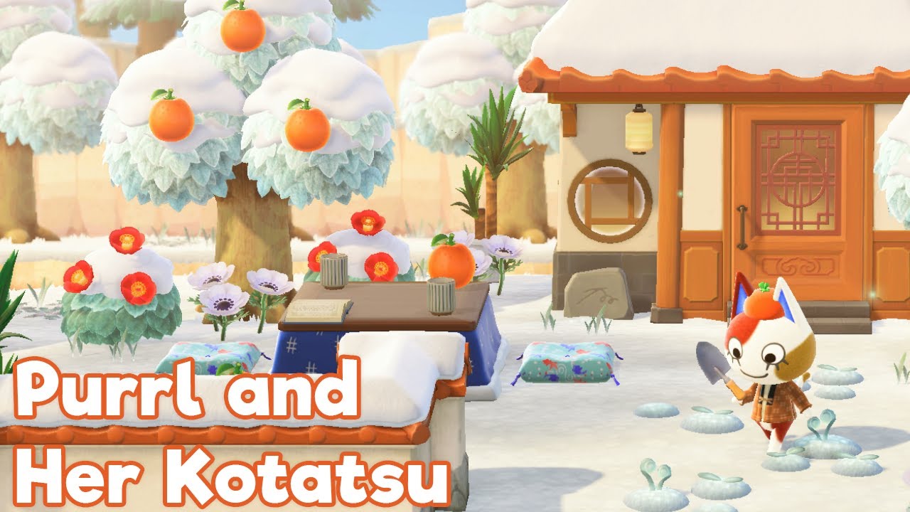 🍊 Purrl and Her Kotatsu 🍊 Happy Home Paradise Speed Build YouTube