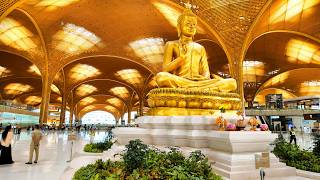 ព្រលានយន្តហោះថ្មី និងផ្សារអ៊ីអន ៣ | Techo International Airport & Aeon Mall 3, Phnom Penh, Cambodia