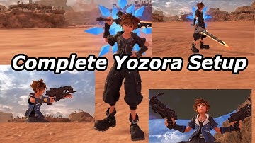 Yozora Complete Setup Mods (Outfit, Sword, Guns) - Kingdom Hearts 3
