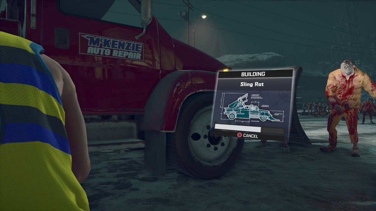 Dead Rising 4 Go to West Ridge Emergency Shelter Help Hammond by Sling Rot Combo Vehicle