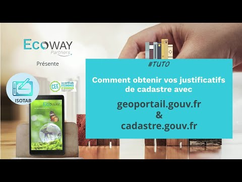 Tuto #Géoportail & #Cadastre by Ecoway Partners