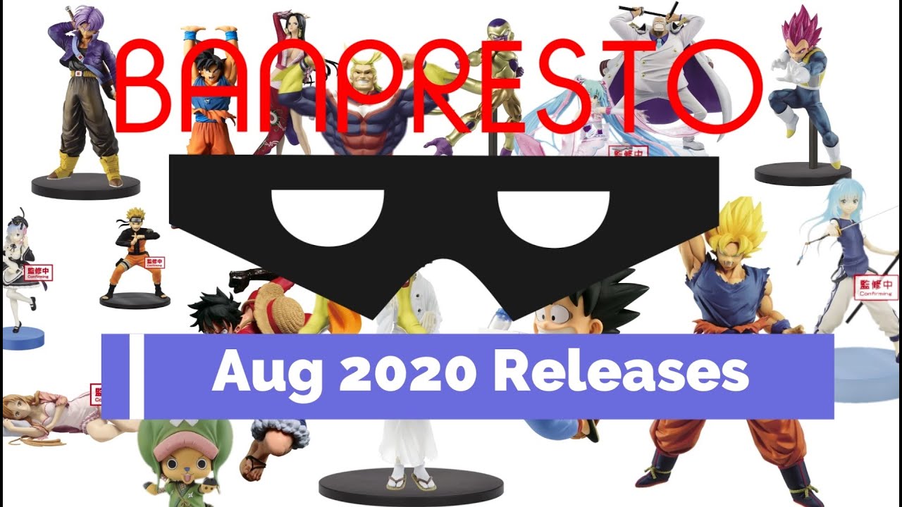 [Hobility News] Banpresto Prize Figure August 2020 Releases