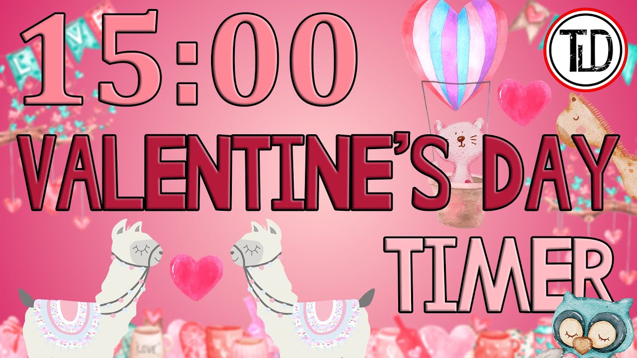 15 Minute Valentine's Day Timer (2022) YouTube