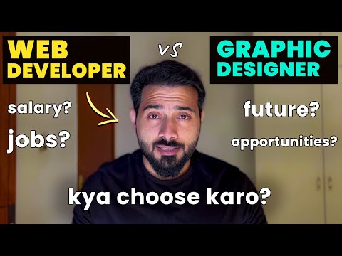 Web Development vs Graphic Designing | What to choose in 2022 for a good career?