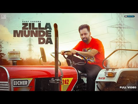 Zilla Munde Da - Harf Cheema (Official Music Video) GK Digital