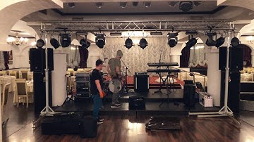 Time Lapse Video | Stage Setup - Bazzar Setting Up for Concert