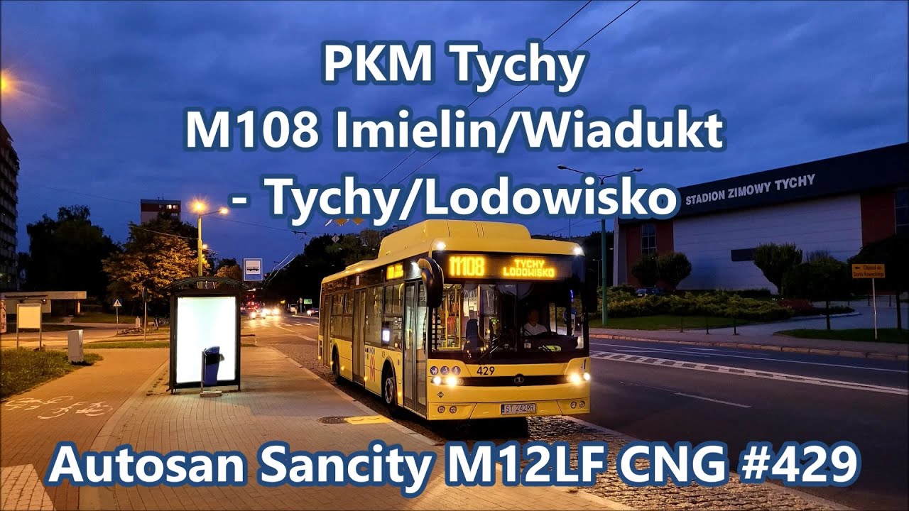 PKM Tychy - linia M108, Autosan Sancity M12LF CNG 
