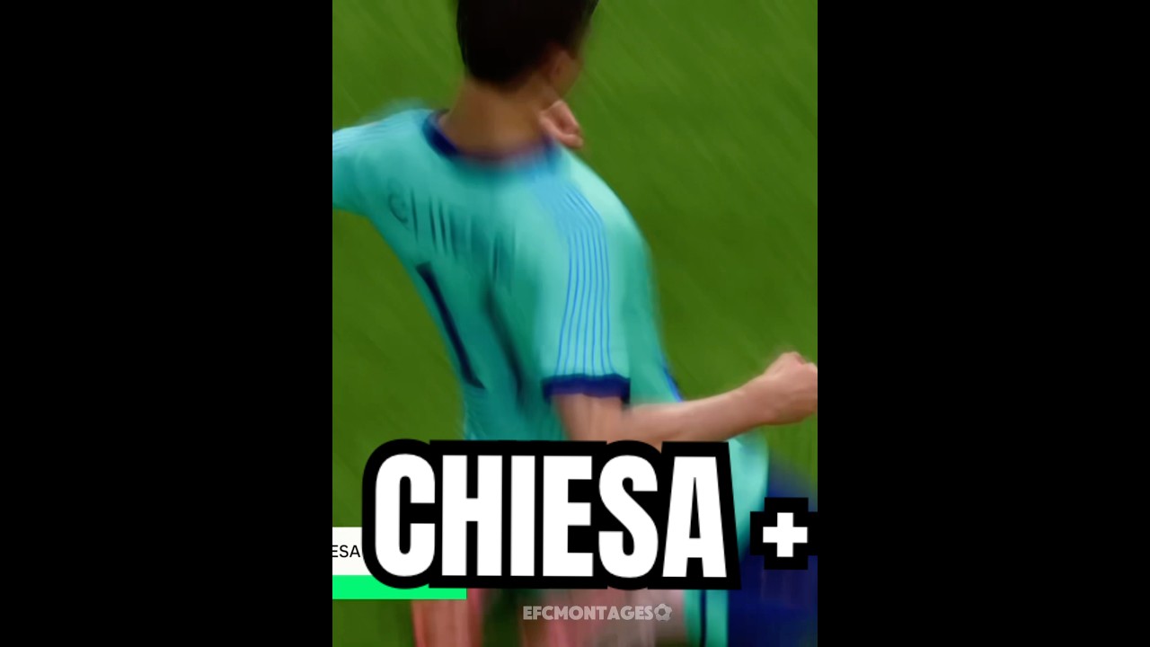 Time to use CHIESA as a super sub ⚡️ 