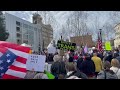 "No Kings Day" protest on Presidents Day in Santa Rosa