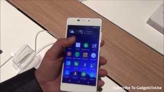 Gionee Elife S7 Hands on Review, Camera, Price, Features, Comparison and Overview at MWC 2015