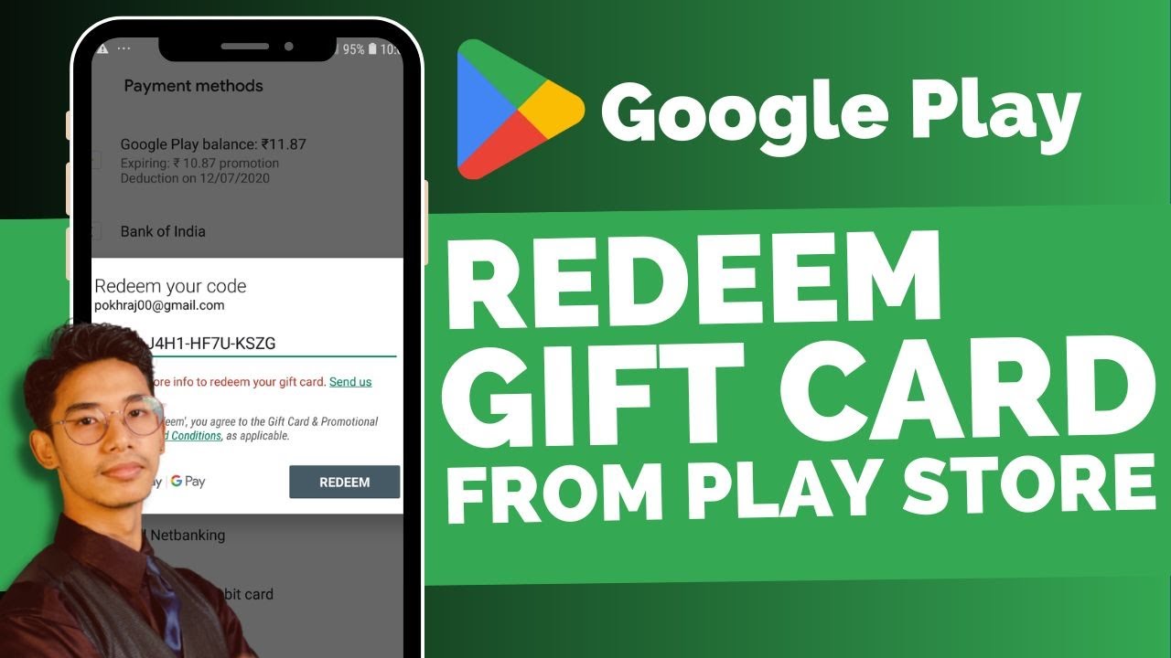 How To Redeem Gift Code From Google Play Store ! - YouTube
