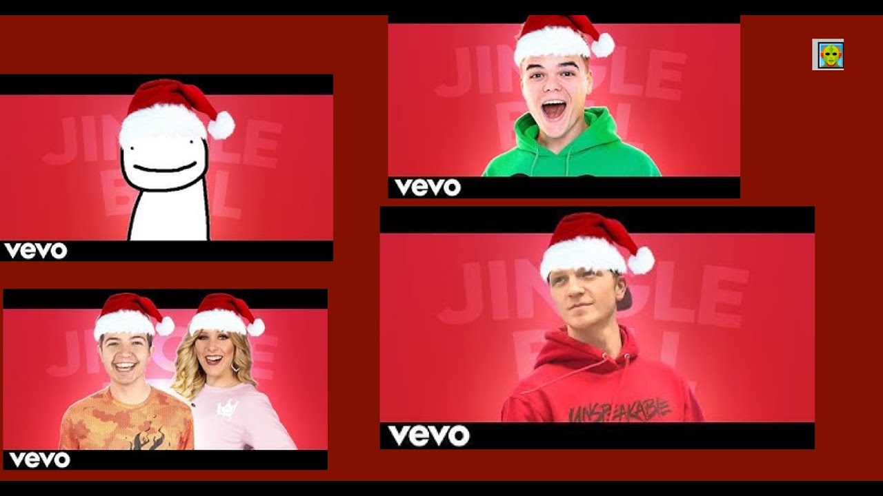 Youtubers sing jingle bell rock - YouTube