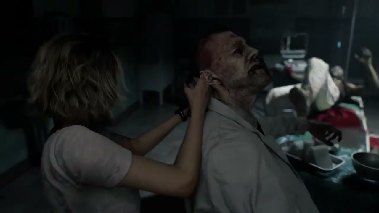 Страашно!Побег из больницы●Resident Evil Requiem●Прохождение без голоса●#2