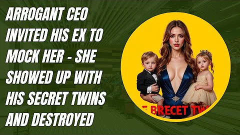 Arrogant CEO Invited His Ex to Mock Her – She Showed Up With His Secret Twins and Destroyed 