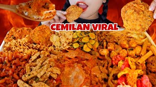 ASMR KERIPIK KACA BASRENG MAKARONI KULIT CRISPY USUS CRISPY DAN CEMILAN VIRAL LAINNYA !♥️