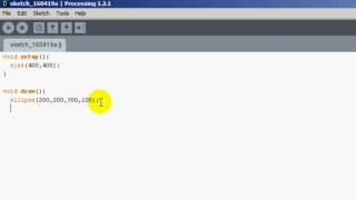 Programación con Processing: dimensiones del canvas Profile