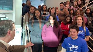 Eastern Shore High School Seniors Tour the New ESCC !