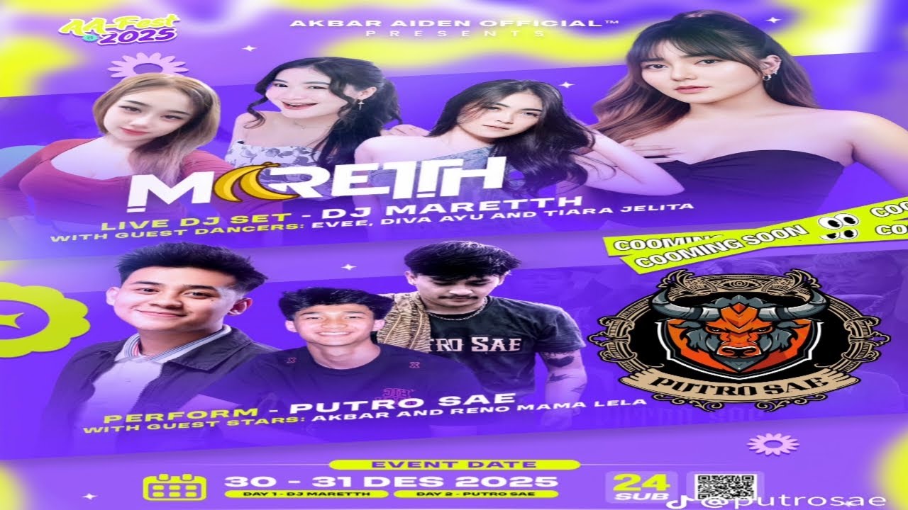 PUTRO SAE LIVE  LAPANGAN KUNIR KIDUL LUMAJANG  Desember 2025